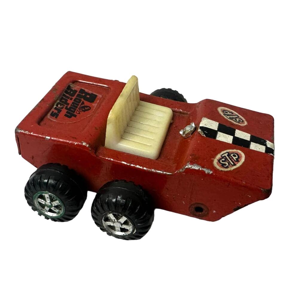 Vintage Rough Riders Buster Dune Buggy Toy Car Metal 70s 107 Hong Kongd
